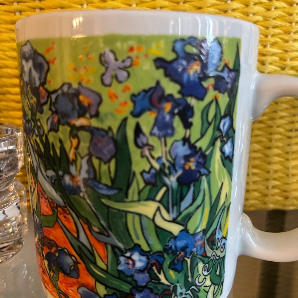 Floral Ceramic Mug with Colorful Design by chaler 🎨🎨🎨🎨🎨🎨🎨🎨🎨🎨🎨🎨 - Picture 3 of 6